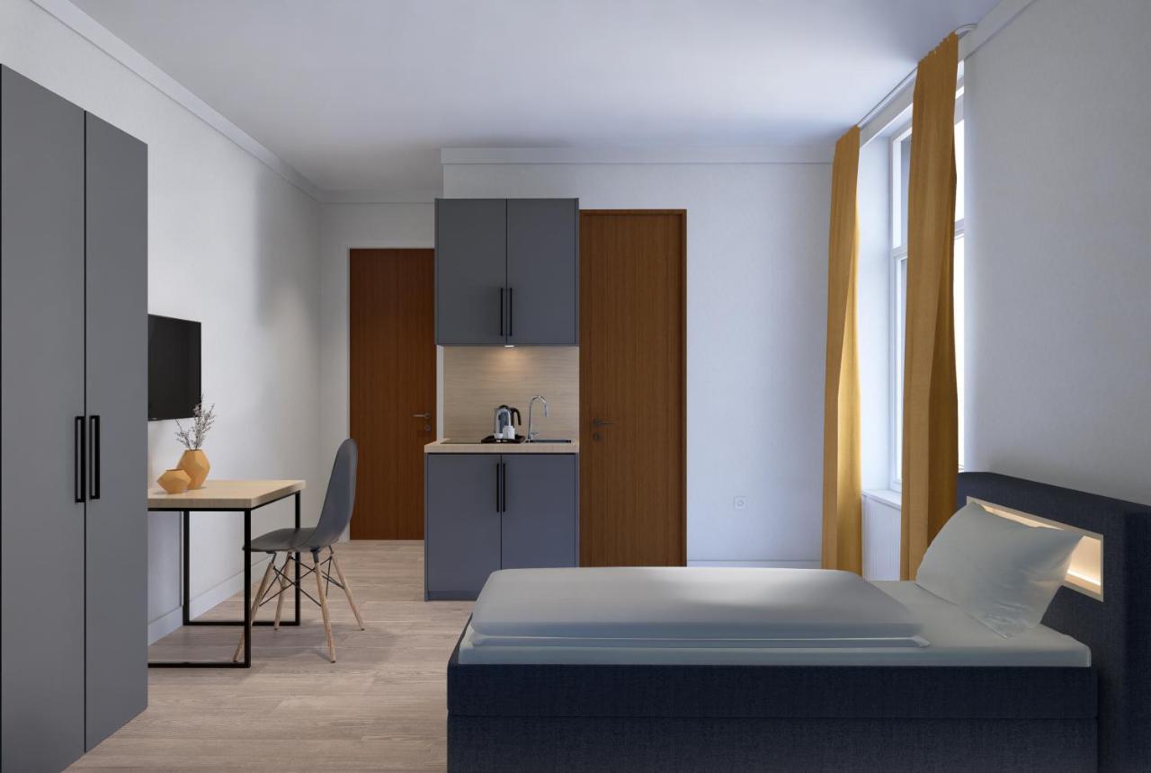 Antares Apartments Dusseldorf Bagian luar foto