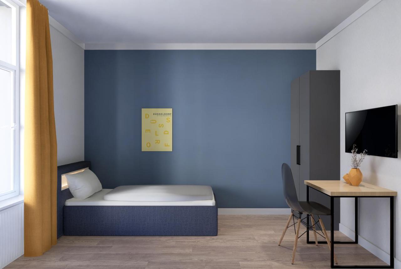 Antares Apartments Dusseldorf Bagian luar foto