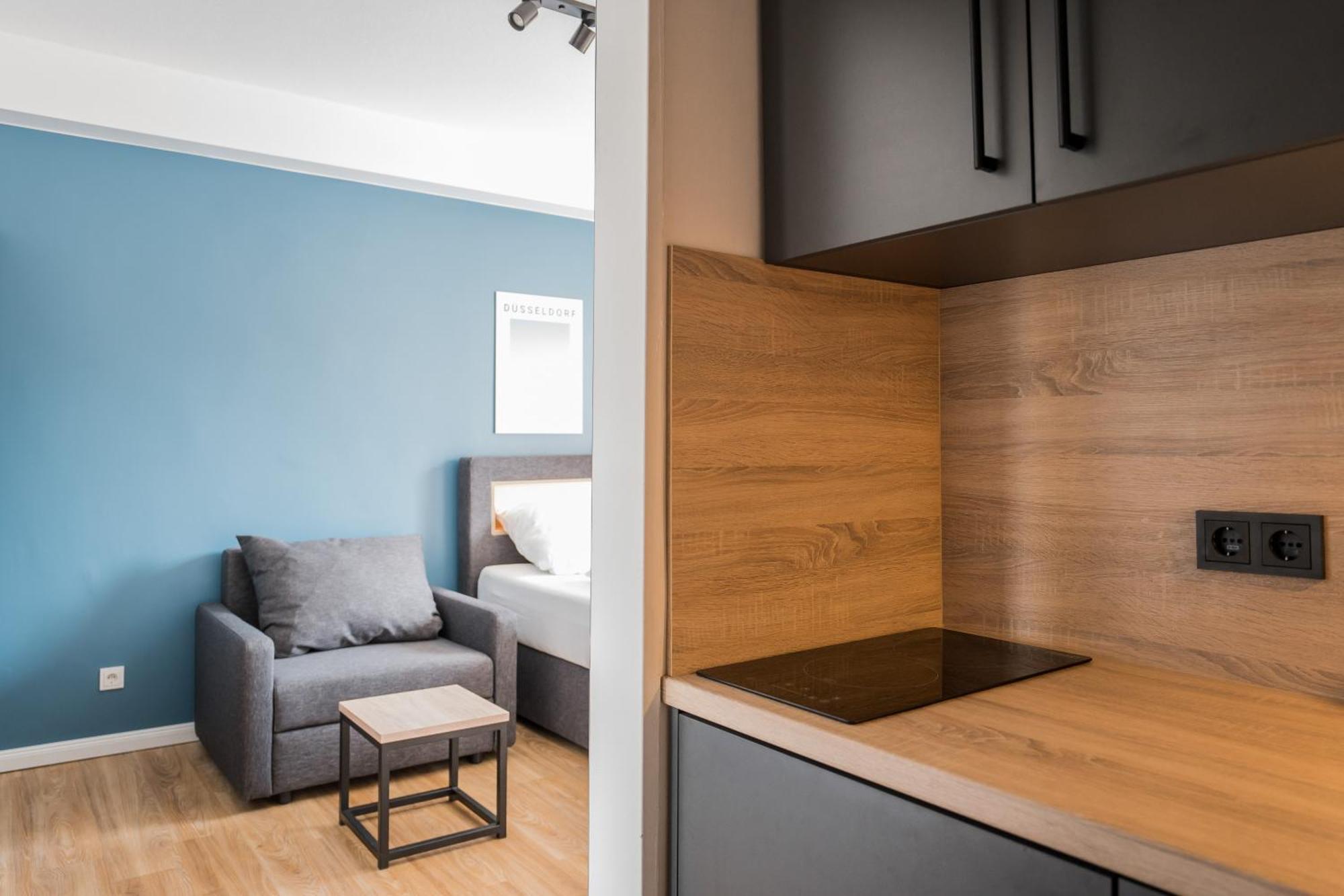 Antares Apartments Dusseldorf Bagian luar foto