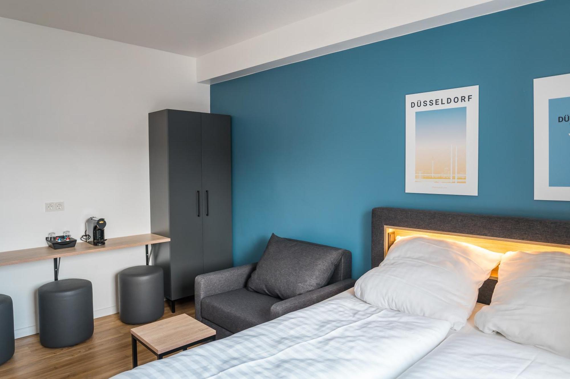 Antares Apartments Dusseldorf Bagian luar foto