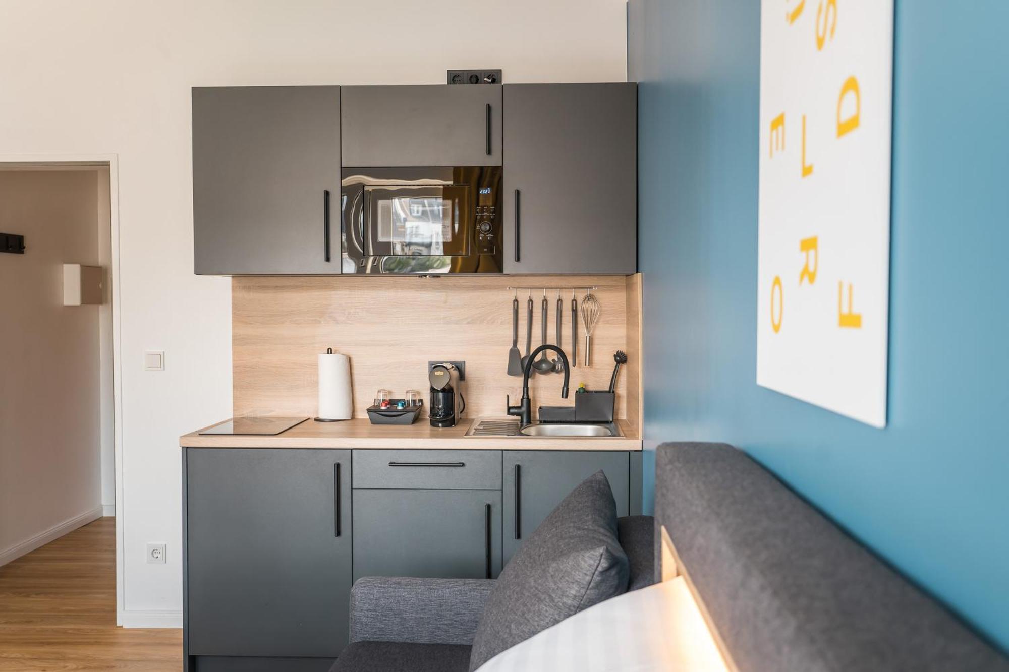 Antares Apartments Dusseldorf Bagian luar foto