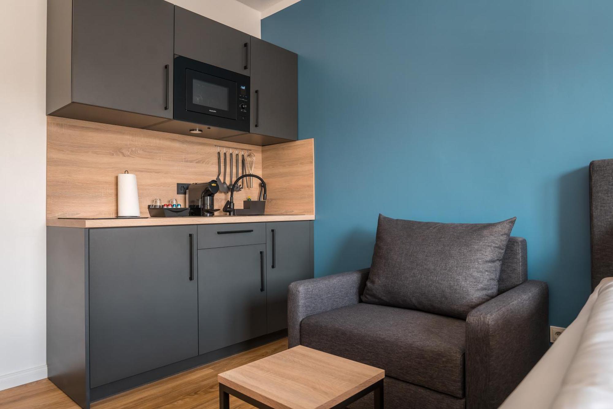 Antares Apartments Dusseldorf Bagian luar foto