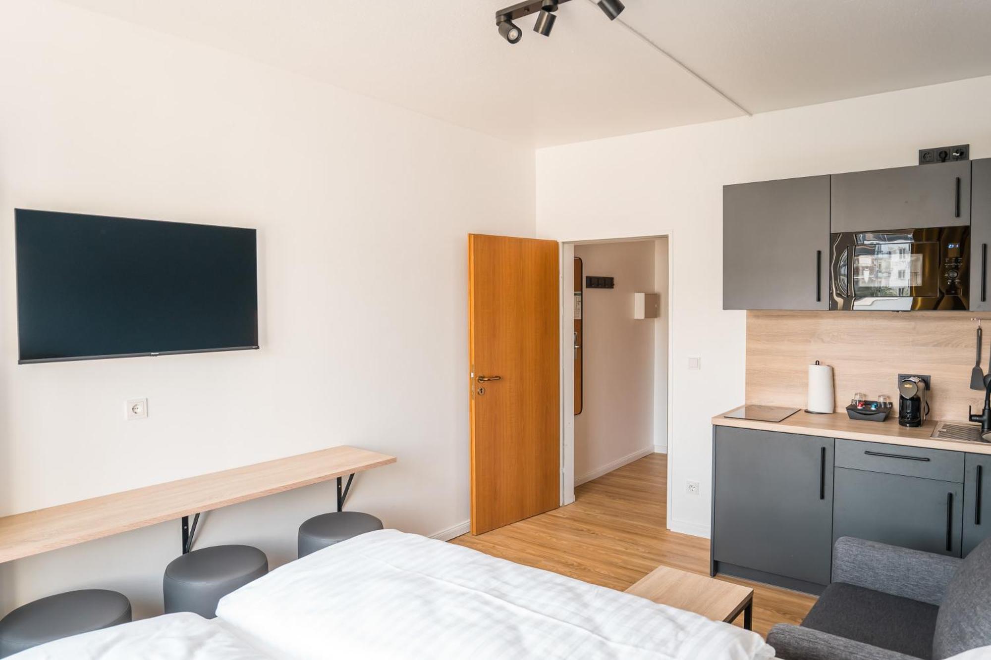 Antares Apartments Dusseldorf Bagian luar foto