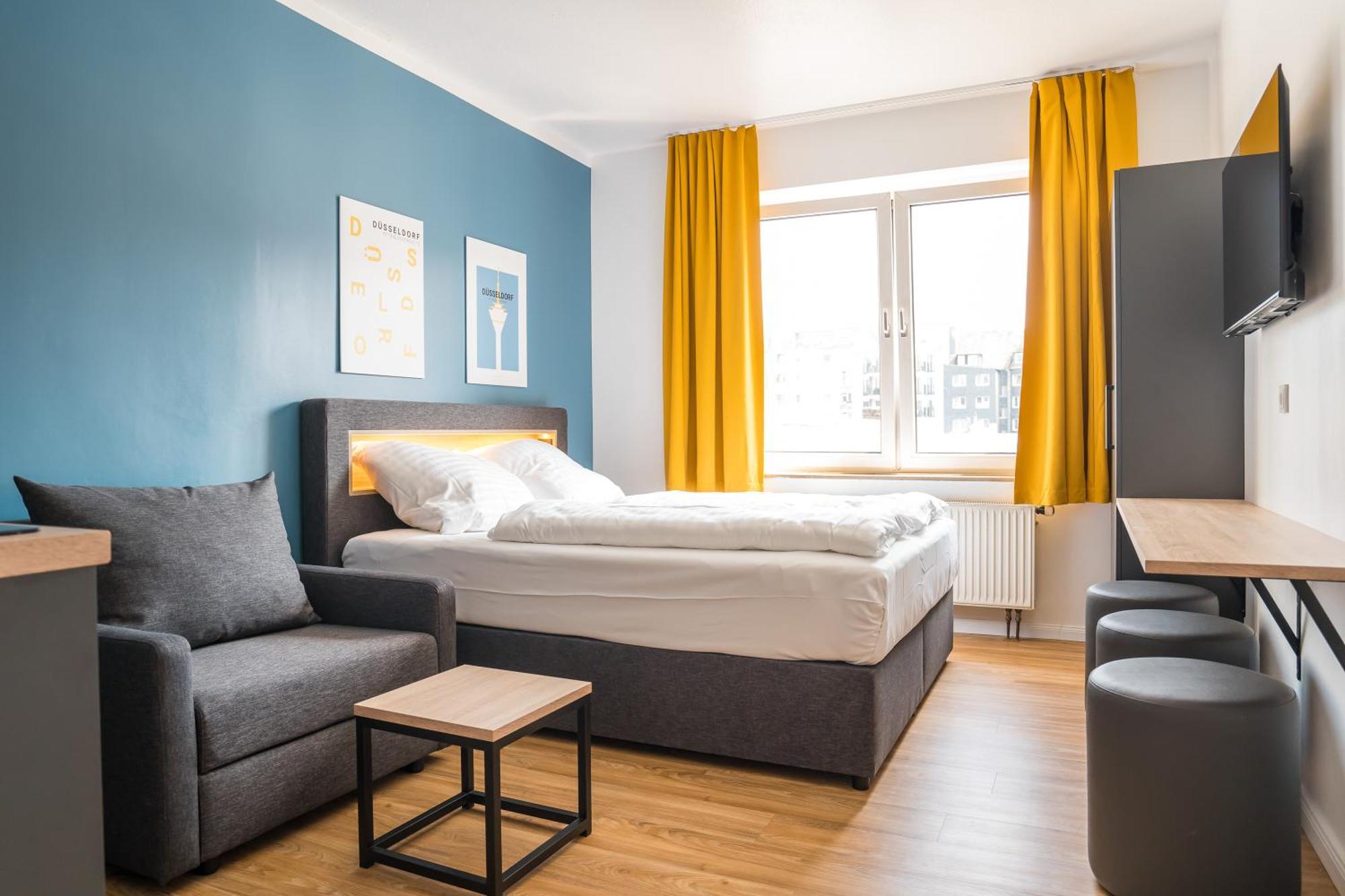 Antares Apartments Dusseldorf Bagian luar foto