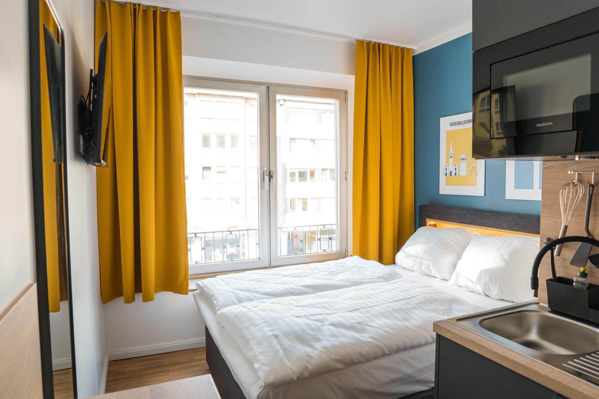 Antares Apartments Dusseldorf Bagian luar foto